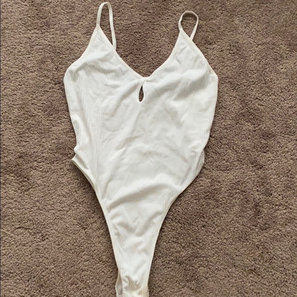Forever 21 White Bodysuit